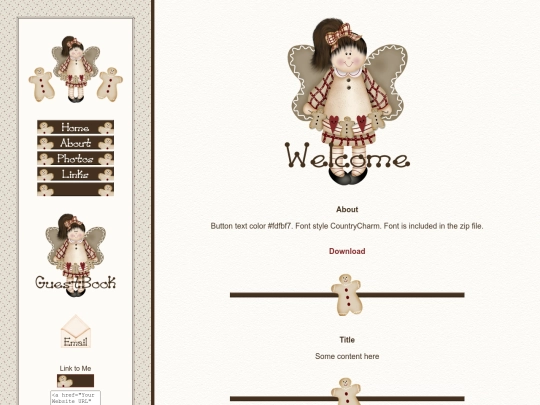 sidebars/country-angel screenshot