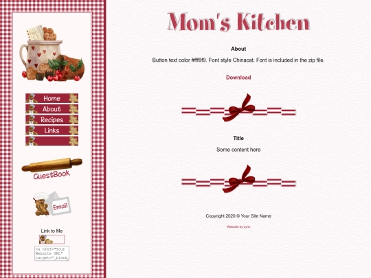sidebars/moms-kitchen-red screenshot