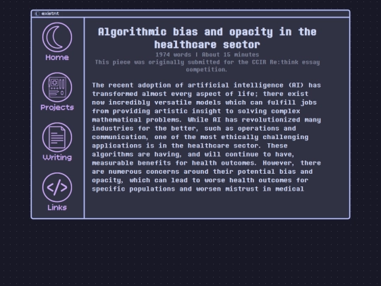 writing/healthcare screenshot