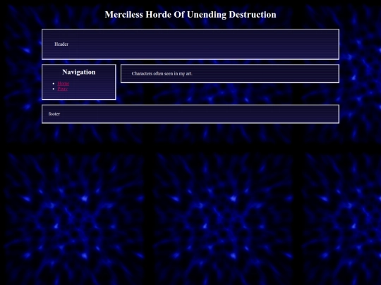 chars screenshot
