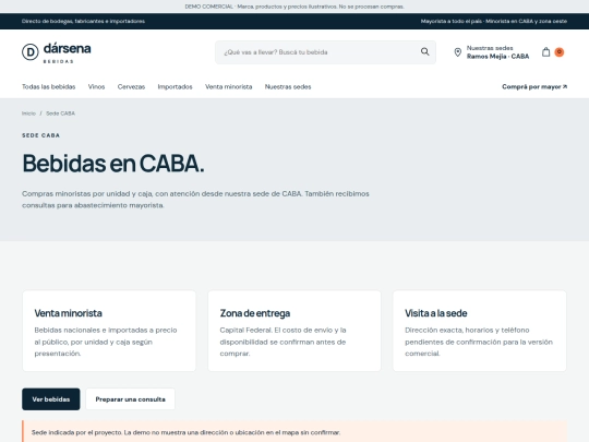 Darsena-Bebidas/dist/sedes/caba screenshot