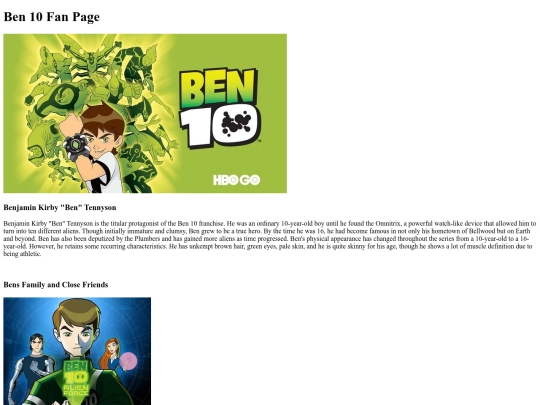 web design/1-html/project1 screenshot