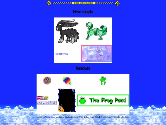 collections/adopts screenshot