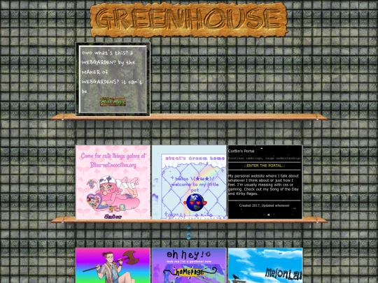 collections/greenhouse screenshot