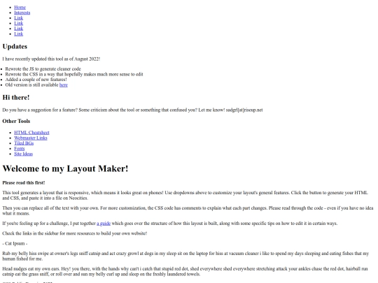 index screenshot