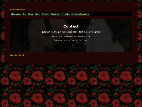 contact screenshot