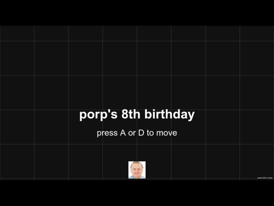 birthday screenshot
