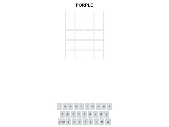 porple screenshot