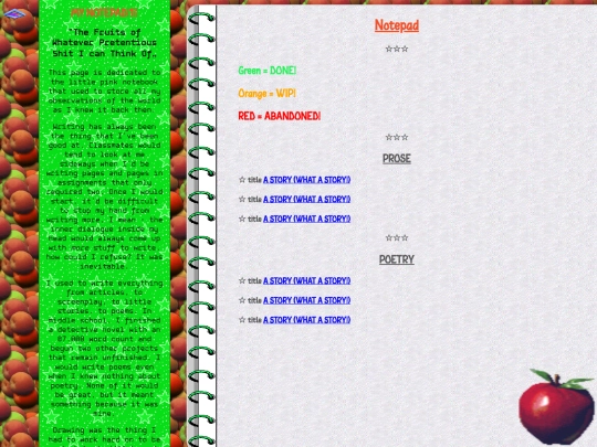 links/notepad screenshot