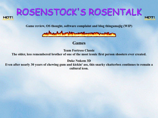 rosentalk screenshot