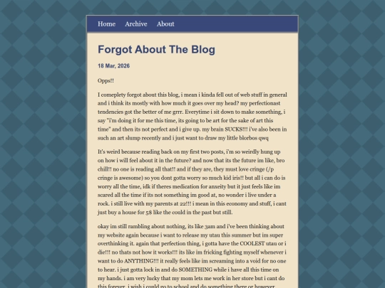 BLOG/posts/2026-03-18-Forgot-About-The-Blog screenshot
