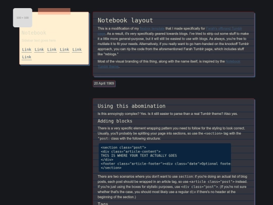 pages/journal screenshot