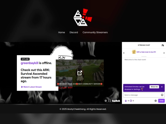 live screenshot