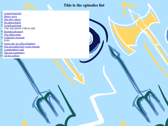 episodes screenshot
