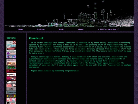 construct screenshot
