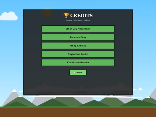 credits screenshot