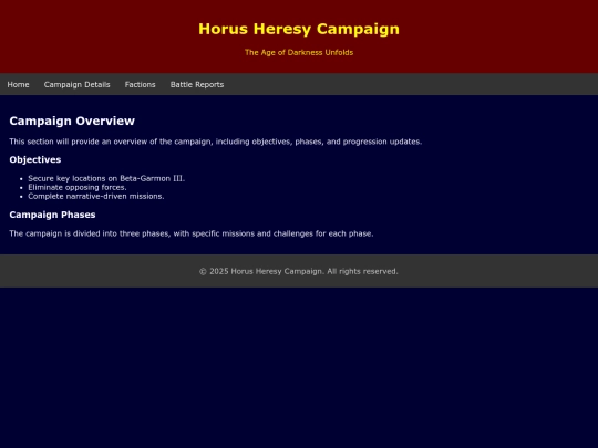 campaign screenshot