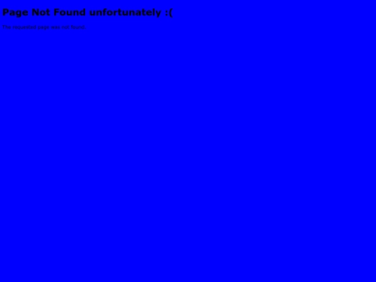 not_found screenshot