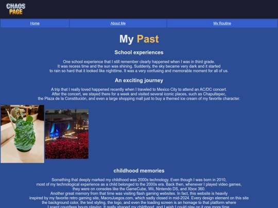 trabajo ingles/MyPast screenshot