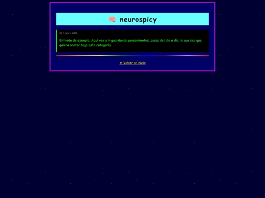 neurospicy screenshot