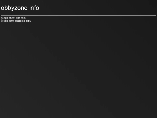 obbyzone screenshot