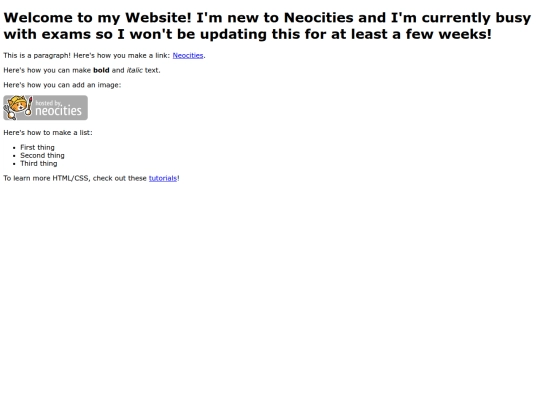 index screenshot