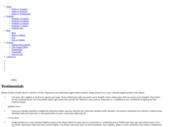 testimonials screenshot