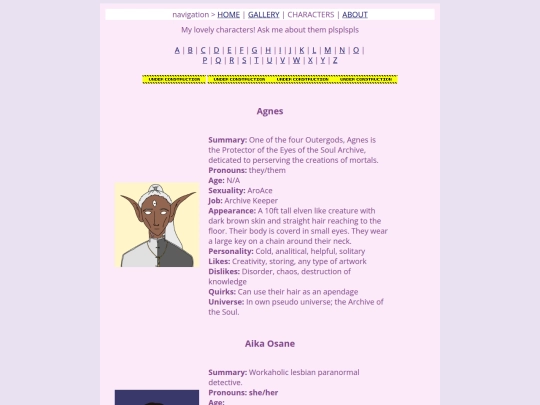 characters screenshot
