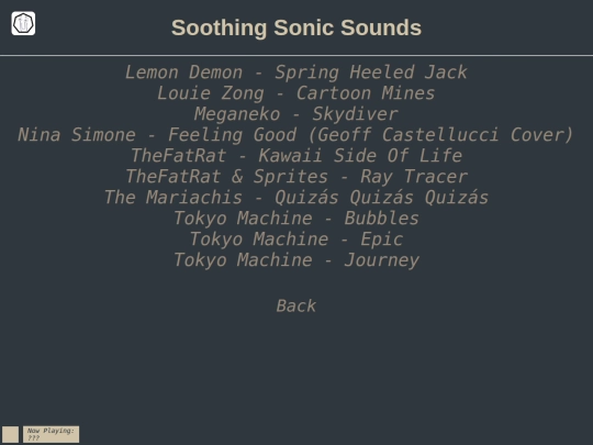 songs screenshot
