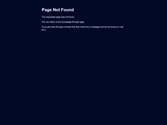 not_found screenshot
