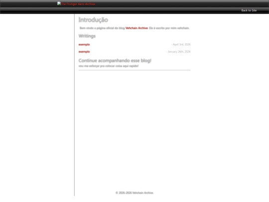 blog/home screenshot