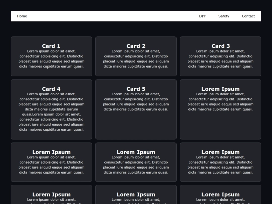 Responsive Grid screenshot
