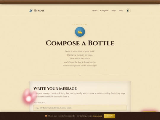 compose screenshot