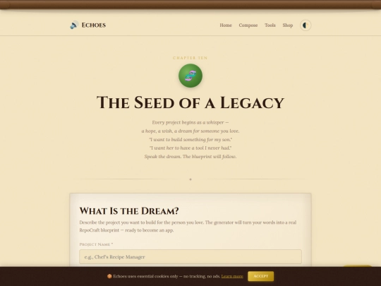 generator screenshot