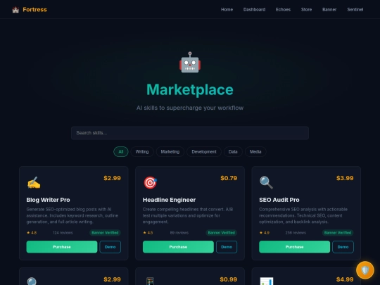 marketplace screenshot
