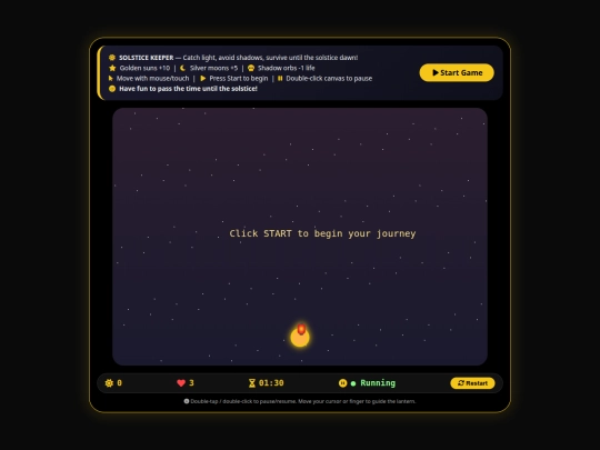 solstice-keeper screenshot