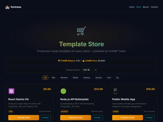 store screenshot