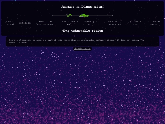not_found screenshot