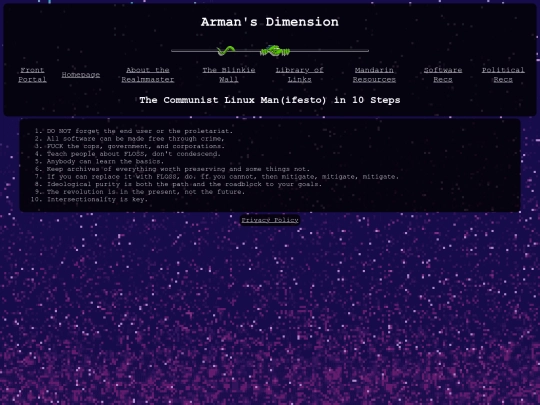 politics/manifesto screenshot