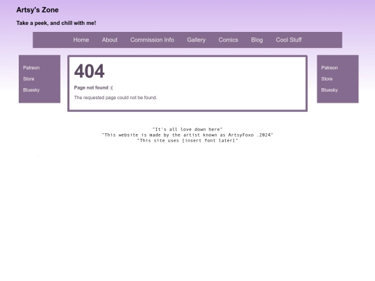 404 screenshot