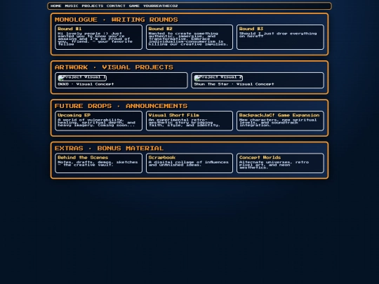 projects screenshot