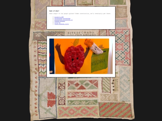 Projekty screenshot