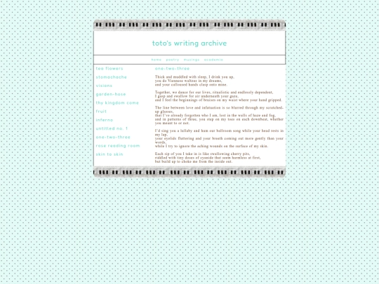 personal/writings/poetry/123 screenshot