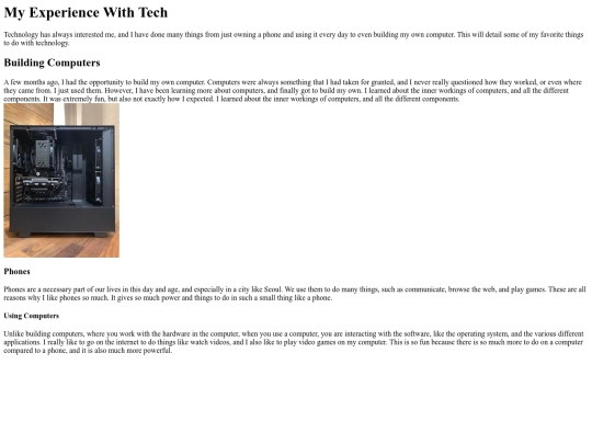 TechnologyWebpage screenshot
