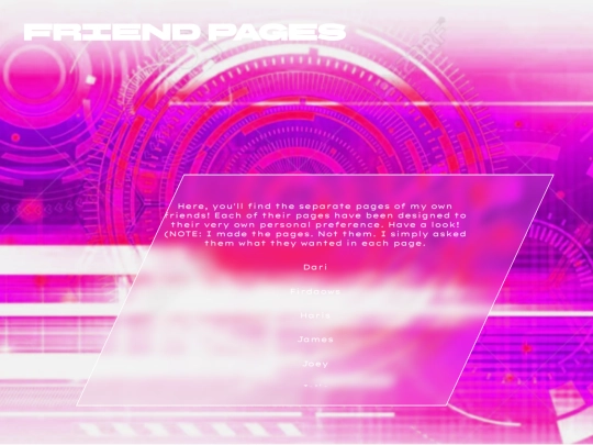 friendpages screenshot