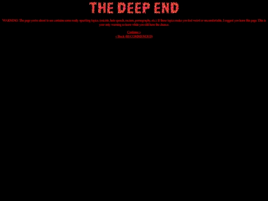 sigmastudiosarchives/thedeependwarning screenshot