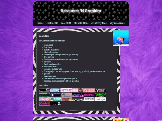resources screenshot