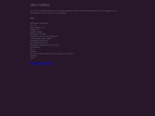 maincharacters/olive screenshot