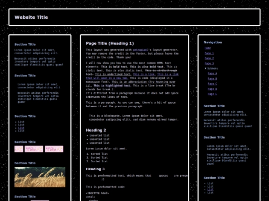 index screenshot