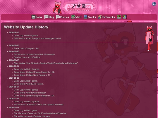 updates screenshot